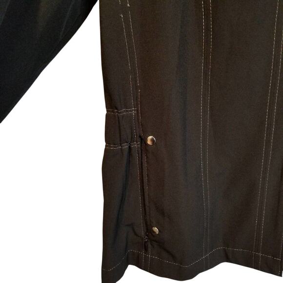 𝅺Chico's zenergy active athletic‎ black jacket med - Picture 5 of 5